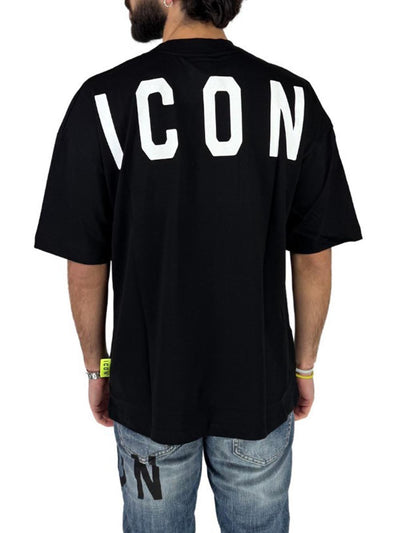 ICON T-shirt Uomo Icus2s5t049 Nero