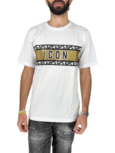 ICON T-shirt Uomo Icus2s5t051 Bianco