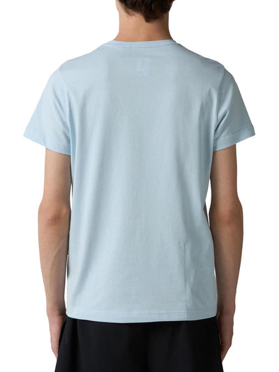 K-Way T-shirt Uomo K007je0 Le Vrai Edouard Celeste