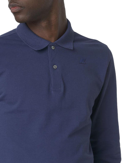 K-Way Polo Uomo K1125gw Monju Pique Blu