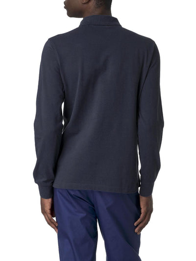 K-Way Polo Uomo K1125gw Monju Pique Blu scuro