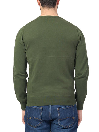 K-Way Maglia Uomo K4122yw Sebastien Cotton ps Verde scuro