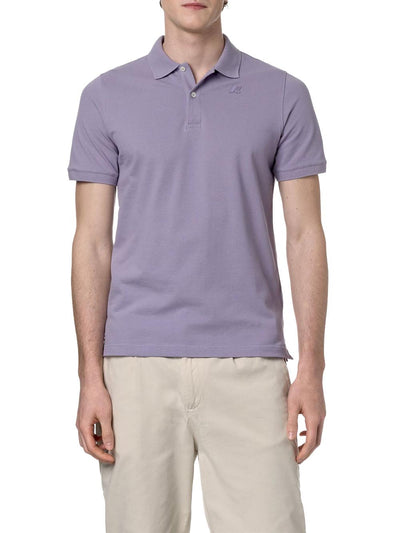 K-Way Polo Uomo K5127bw Amedee Pique Lilla