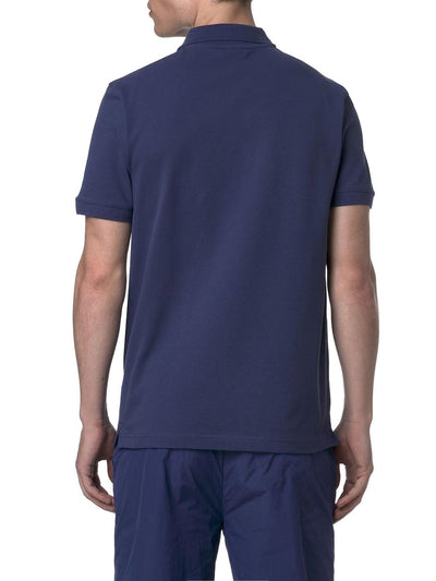 K-Way Polo Uomo K5127bw Amedee Pique Blu cobalto