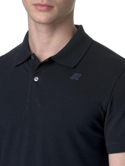 K-Way Polo Uomo K5127bw Amedee Pique Blu