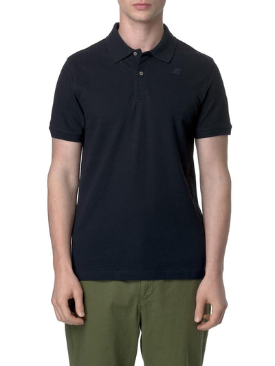K-Way Polo Uomo K5127bw Amedee Pique Blu
