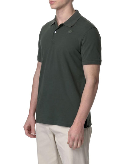 K-Way Polo Uomo K5127bw Amedee Pique Verde militare