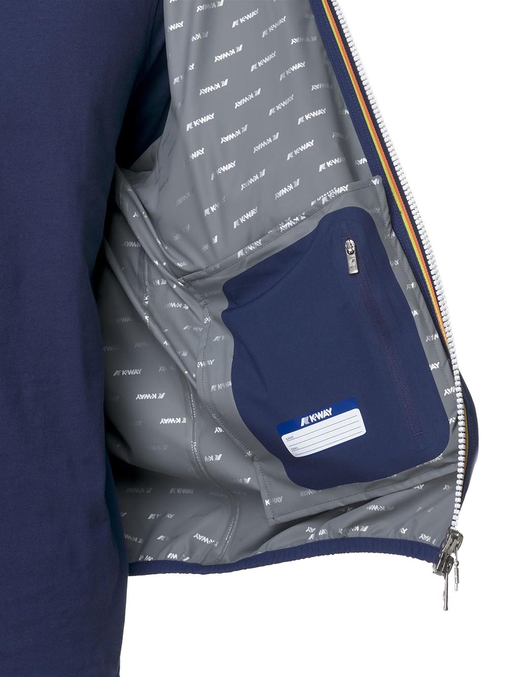 K-Way Giubbino Uomo K5127qw Jack Stretch Dot Blu