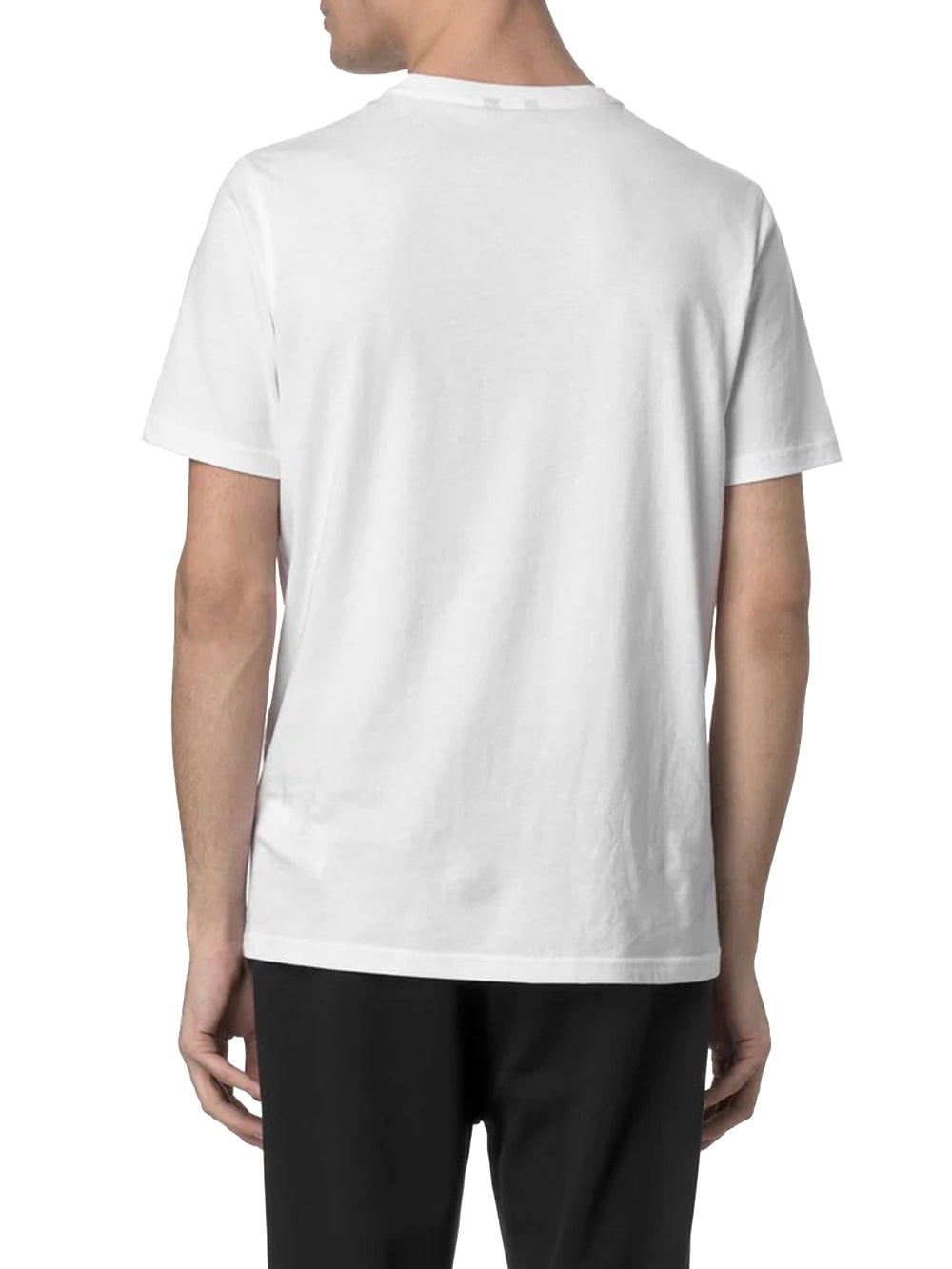 K-Way T-shirt Uomo K7125uw Odom Jersey Bianco