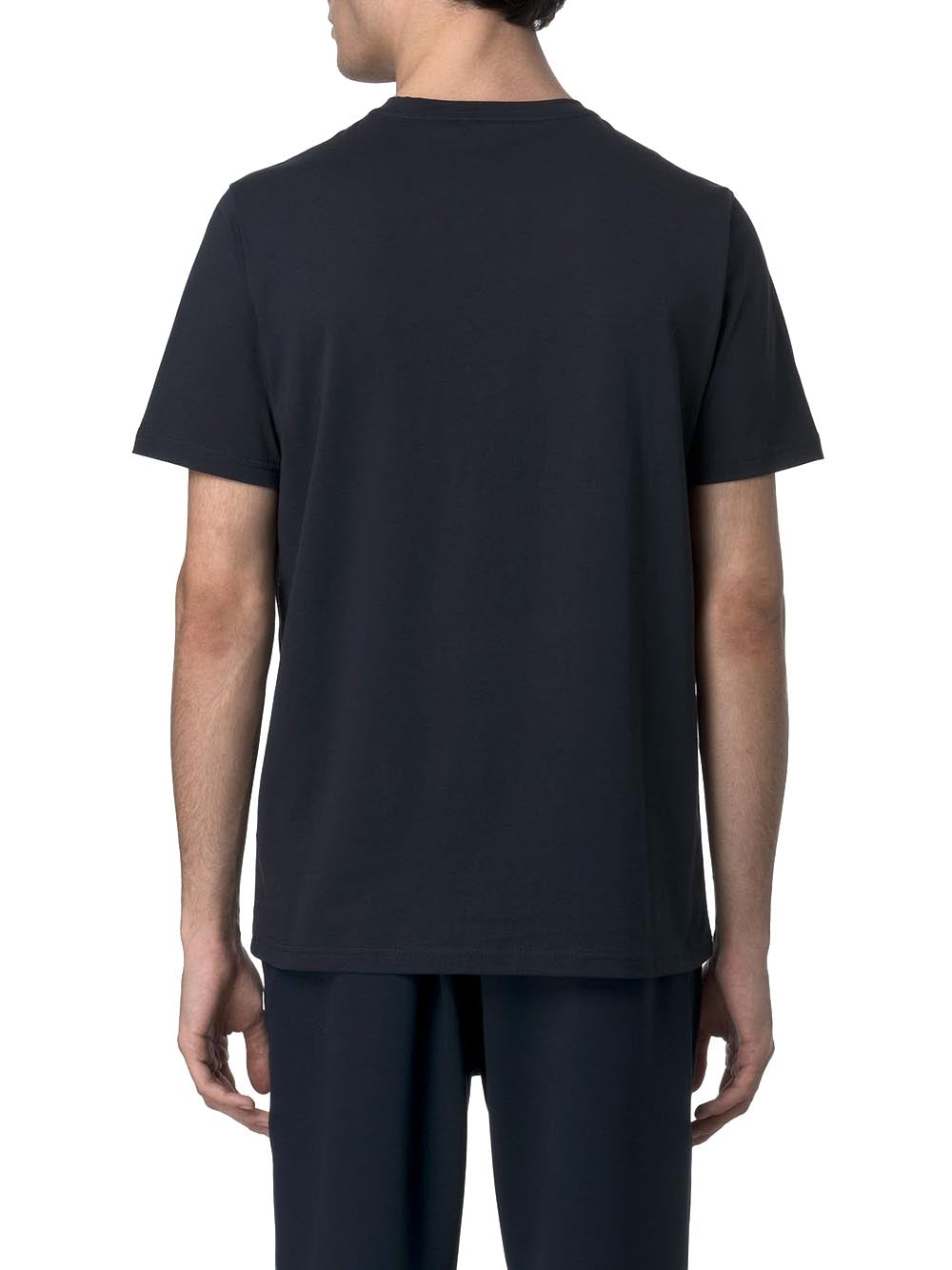 K-Way T-shirt Uomo K7125uw Odom Jersey Blu scuro
