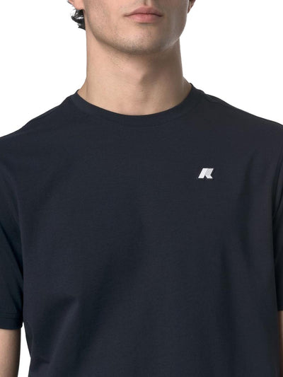 K-Way T-shirt Uomo K7125uw Odom Jersey Blu scuro