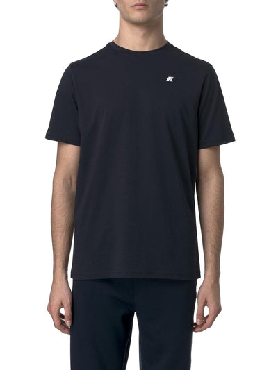 K-Way T-shirt Uomo K7125uw Odom Jersey Blu scuro