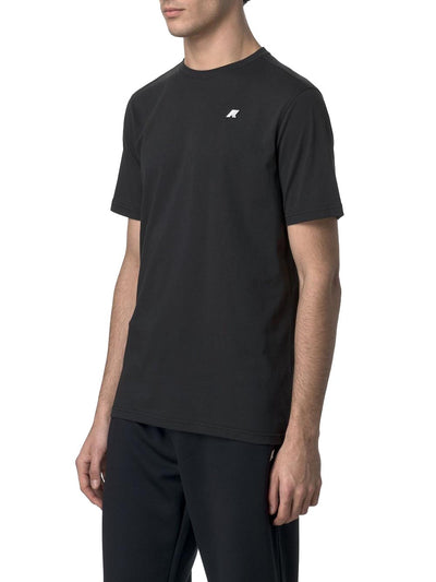 K-Way T-shirt Uomo K7125uw Odom Jersey Nero