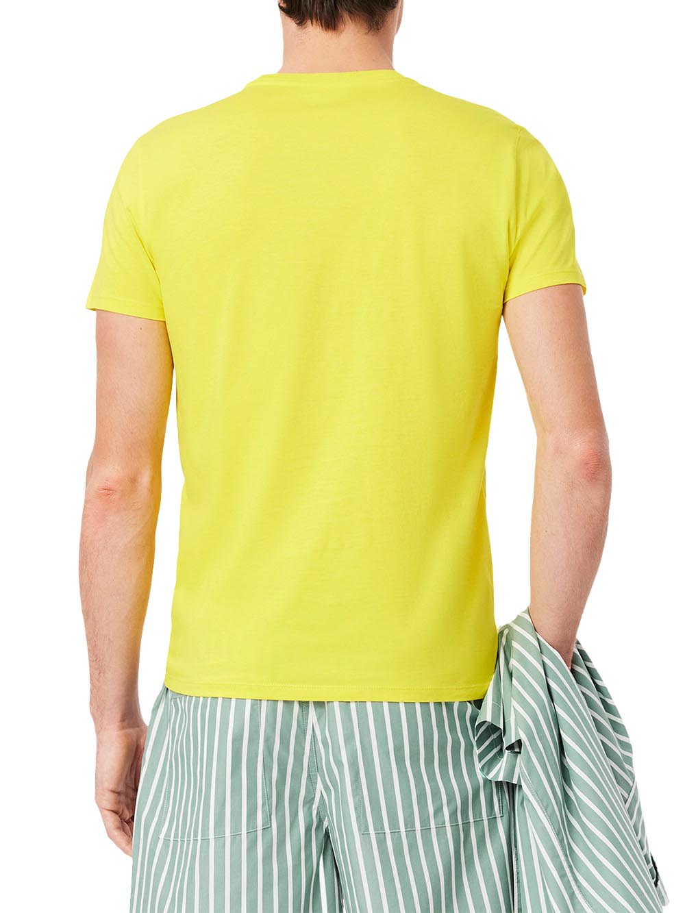 Lacoste T-shirt Uomo Th6709 Giallo