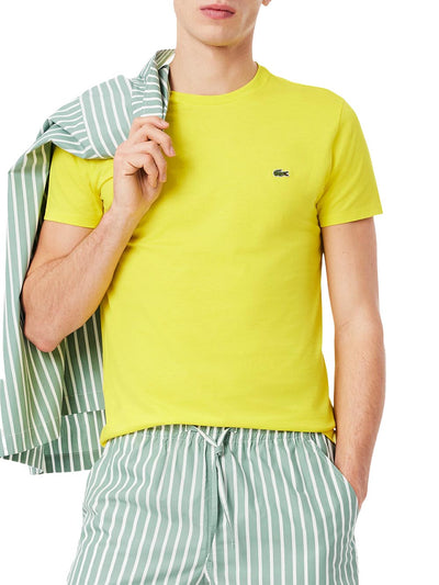 Lacoste T-shirt Uomo Th6709 Giallo