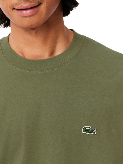 Lacoste T-shirt Uomo Th7318 Verde militare