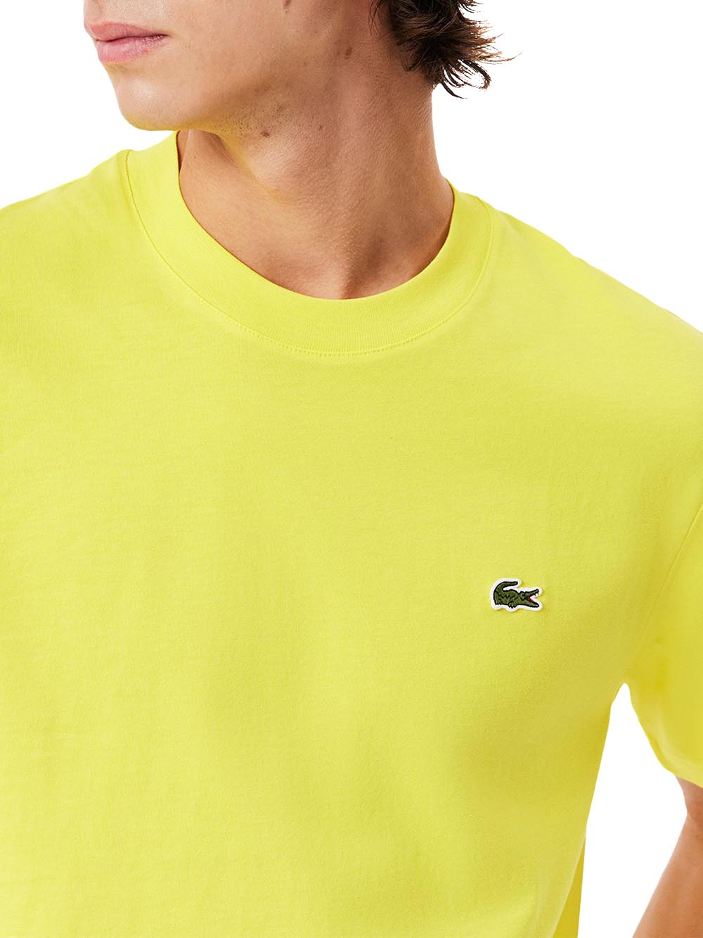 Lacoste T-shirt Uomo Th7318 Giallo