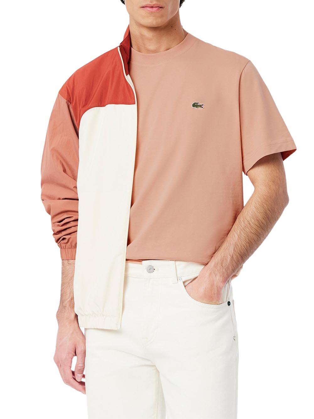 Lacoste T-shirt Uomo Th7318 Rosa