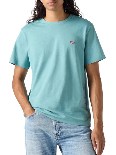 Levi's T-shirt Uomo Original Hm Tee 56605 Verde acqua