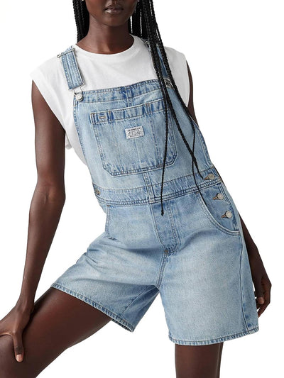 Levi's Salopette Donna Utility Shortall 001uy Chiaro