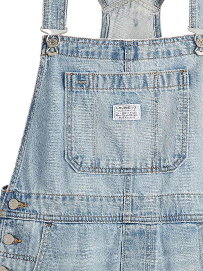 Levi's Salopette Donna Utility Shortall 001uy Chiaro
