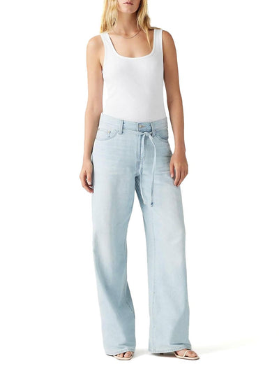 Levi's Jeans Donna Xl Straight A8701 Chiaro