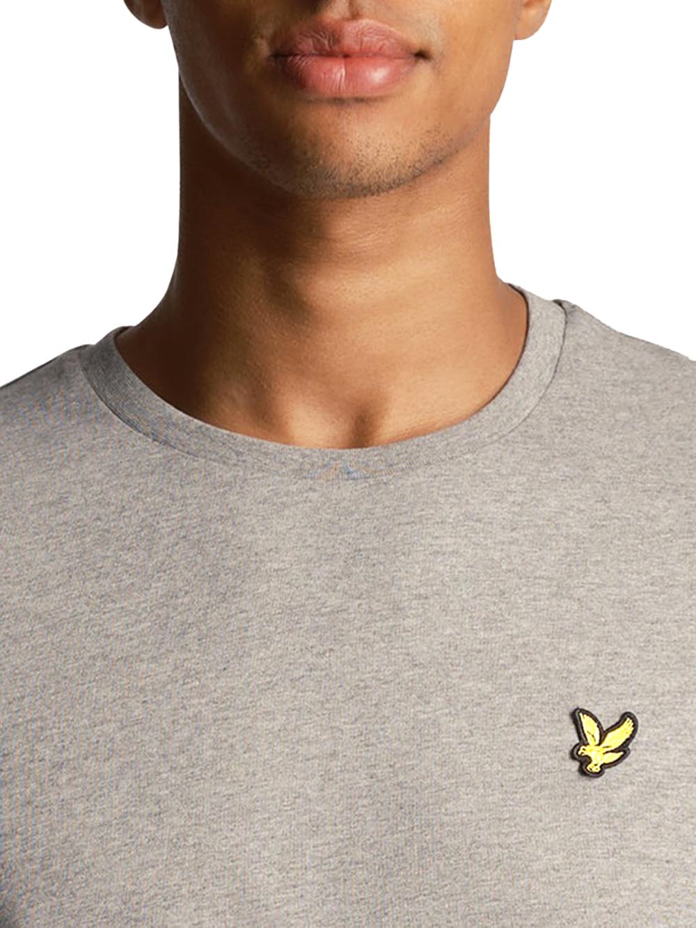 Lyle & Scott T-shirt Uomo Ts400vog Grigio melange