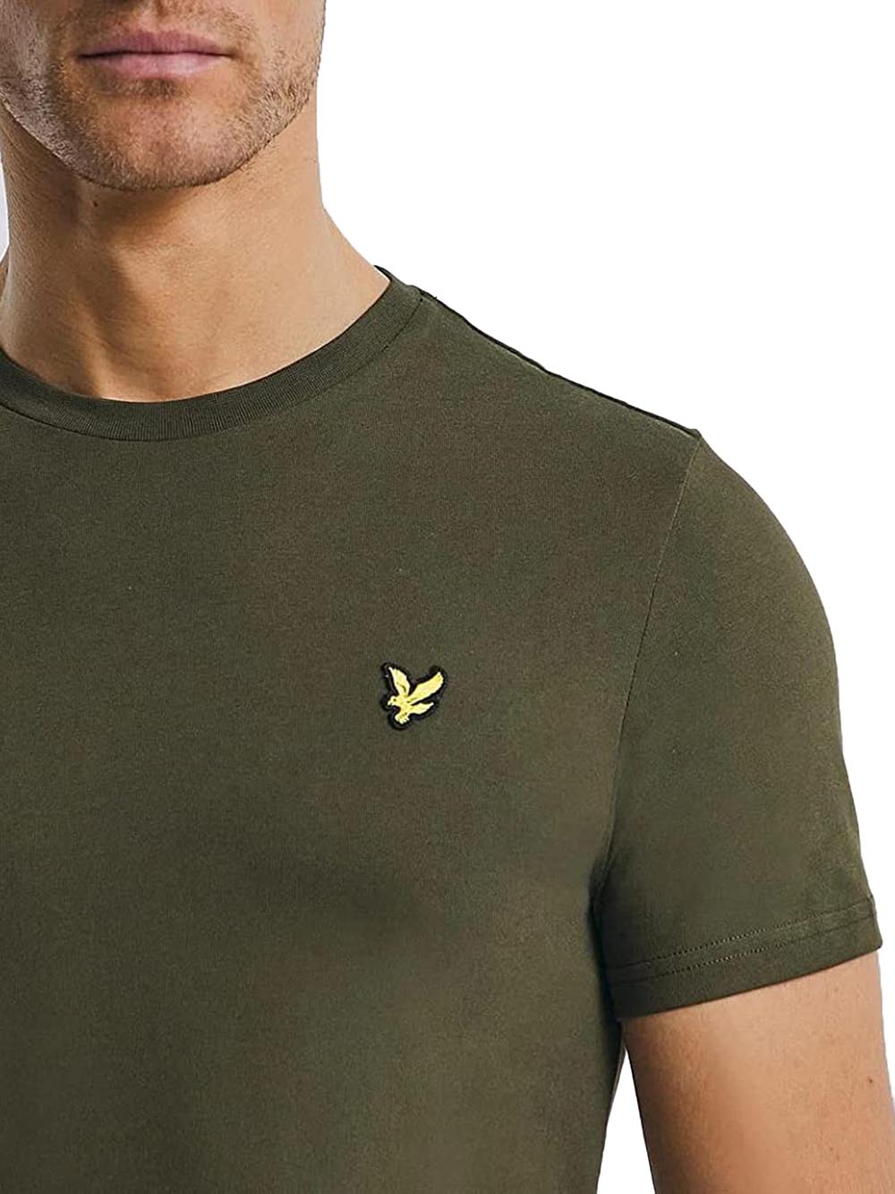 Lyle & Scott T-shirt Uomo Ts400vog Verde oliva