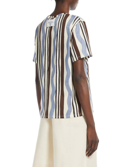 Max Mara Weekend T-shirt Donna Cadine 2515971012600 Bianco/blu