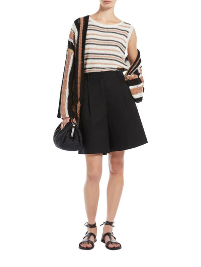 Max Mara Weekend Bermuda Donna Ecuba 2515141032600 Nero