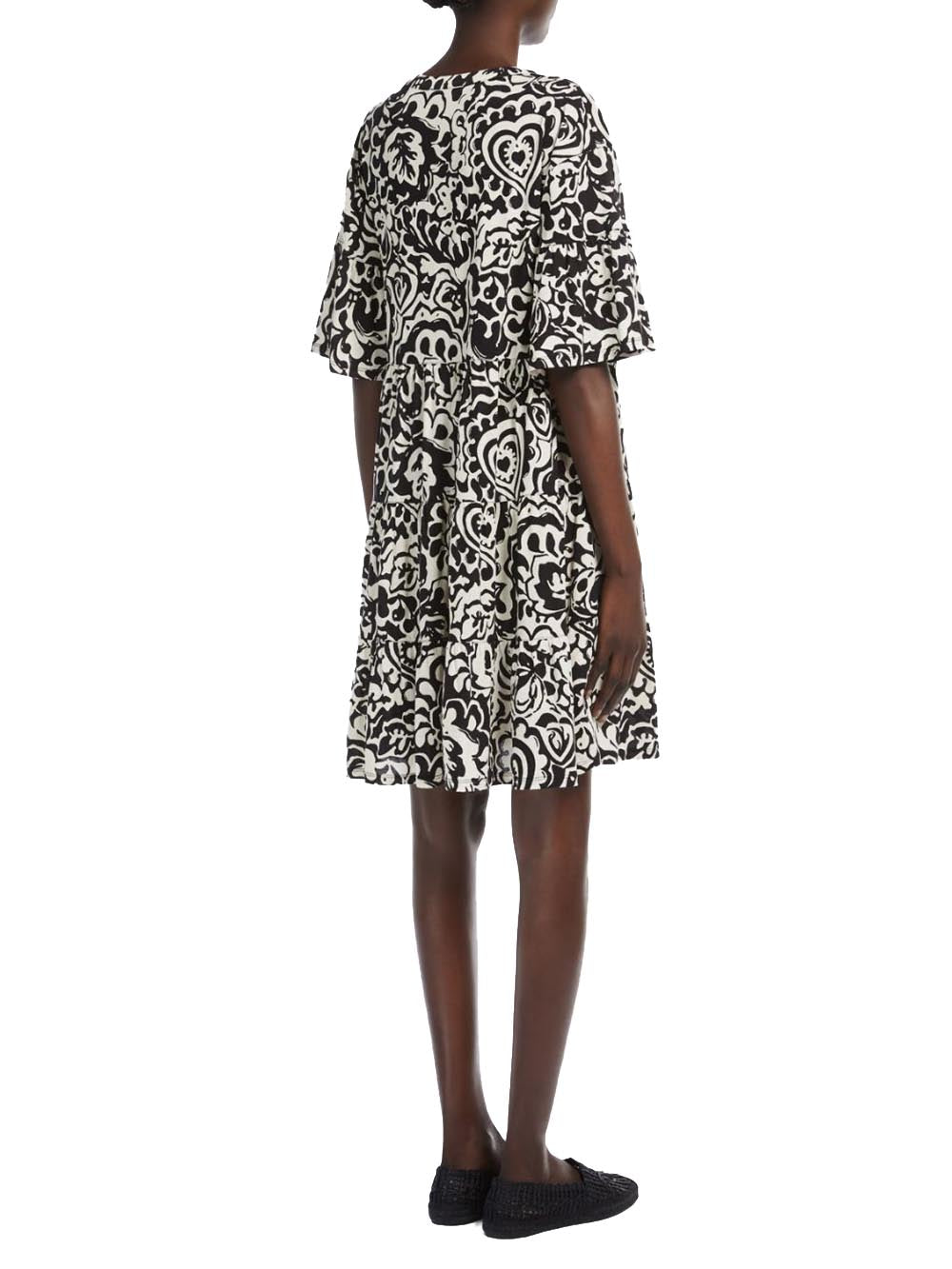 Max Mara Weekend Abito Donna Ely 2515621072600 Panna/nero