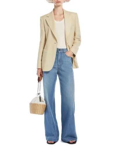 Max Mara Weekend Jeans Donna Volpino 2515181012600 Chiaro