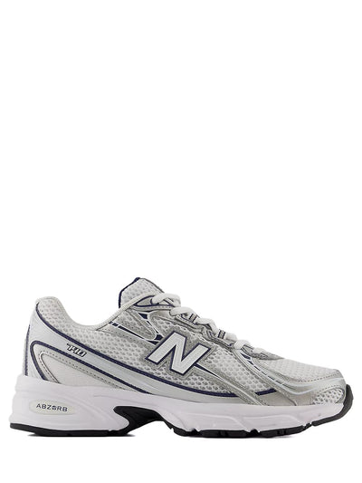 New Balance Sneaker Unisex 740 Bianco blu