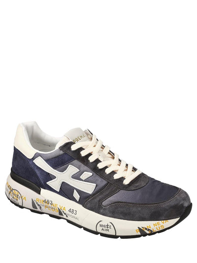Premiata Sneaker Uomo Mick Grigio blu