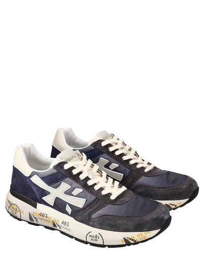 Premiata Sneaker Uomo Mick Grigio blu