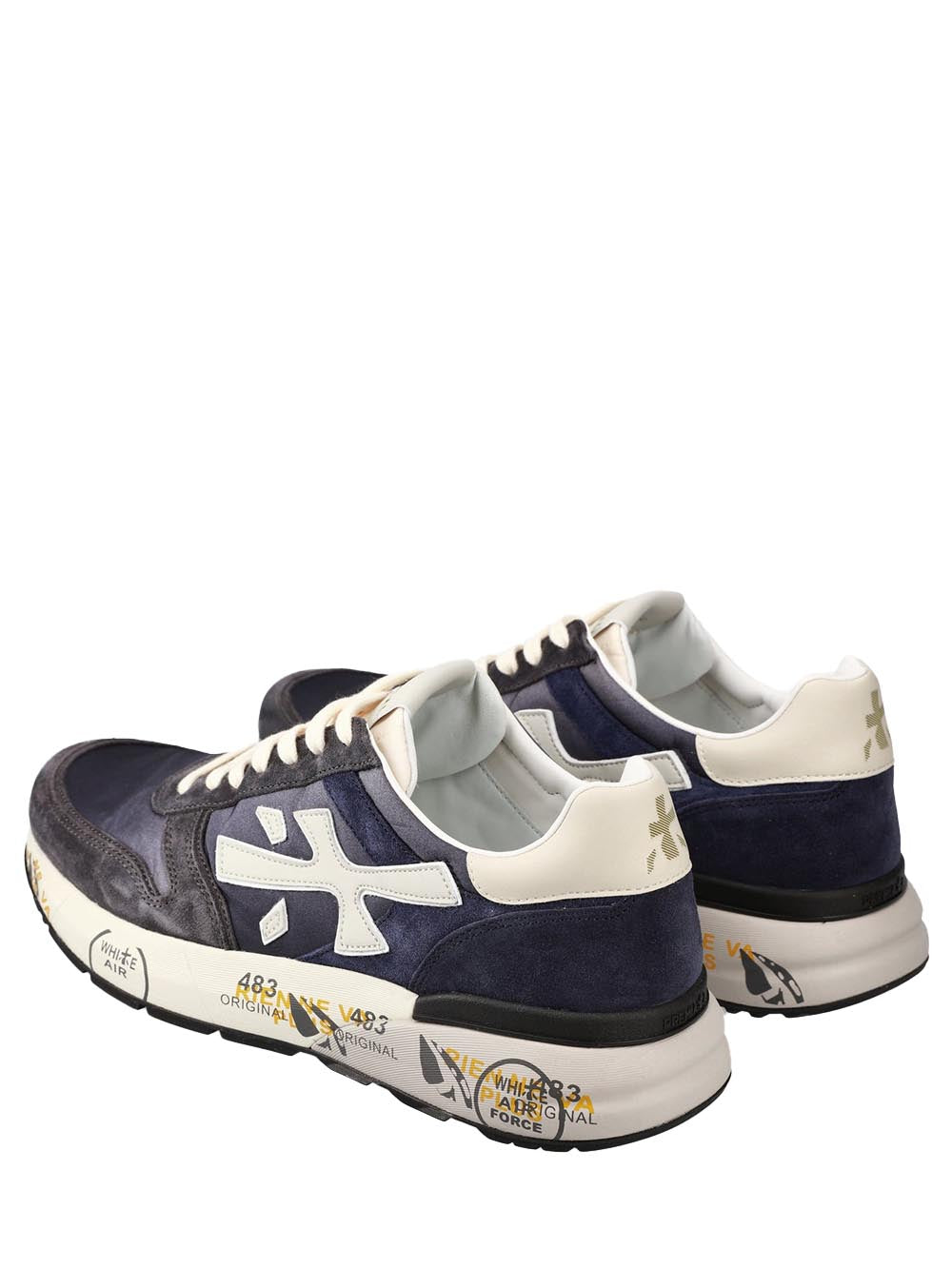 Premiata Sneaker Uomo Mick Grigio blu