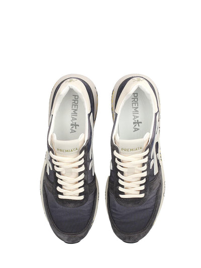 Premiata Sneaker Uomo Mick Grigio blu
