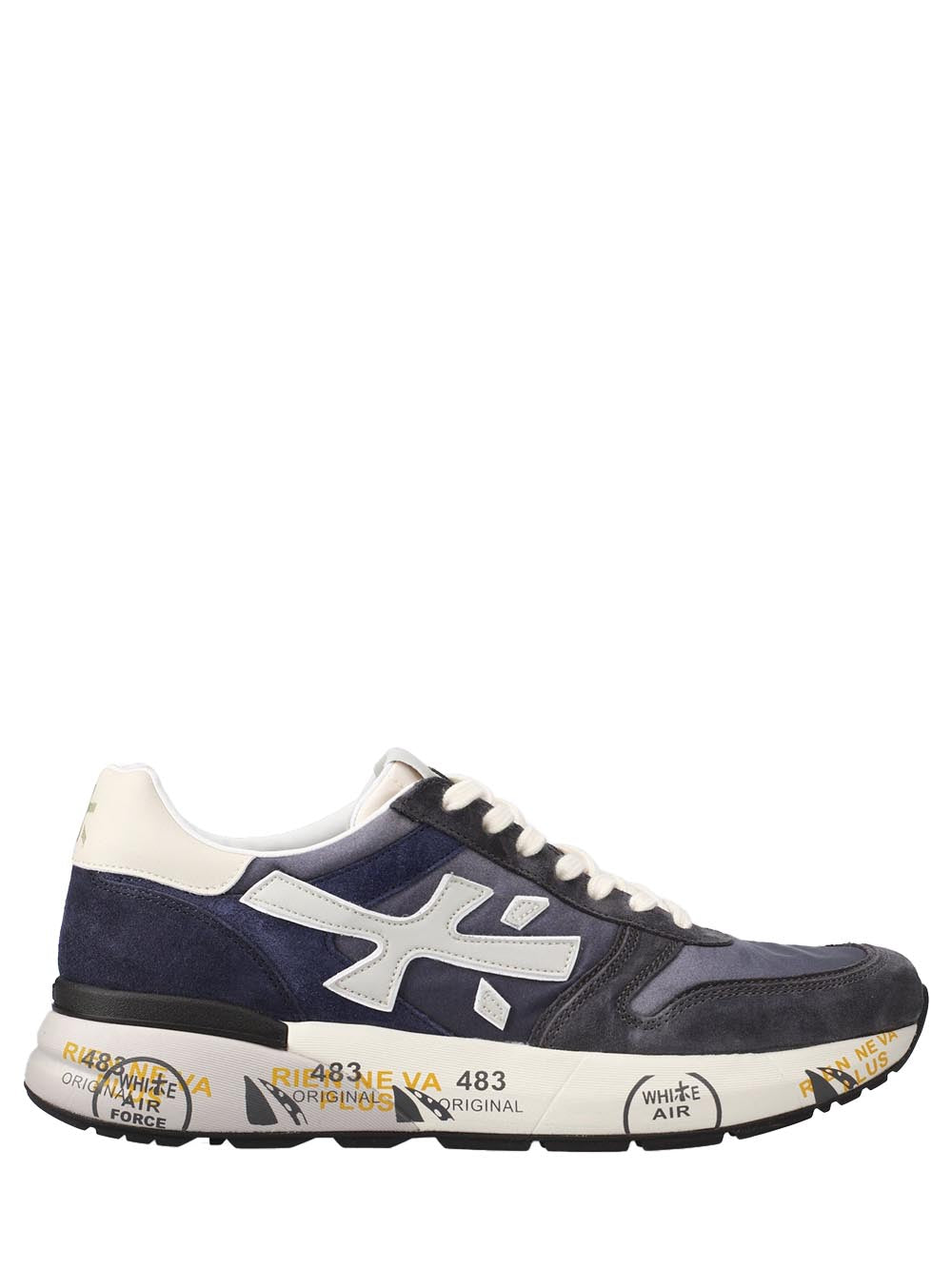 Premiata Sneaker Uomo Mick Grigio blu