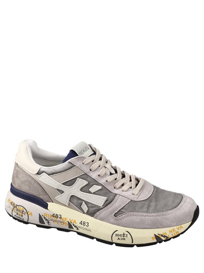 Premiata Sneaker Uomo Mick Grigio grigio
