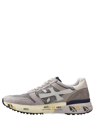 Premiata Sneaker Uomo Mick Grigio grigio