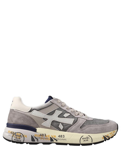 Premiata Sneaker Uomo Mick Grigio grigio