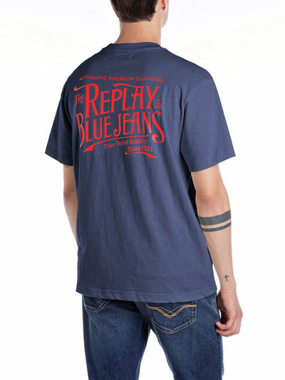 Replay T-shirt Uomo M3023 .000.22336 Blu