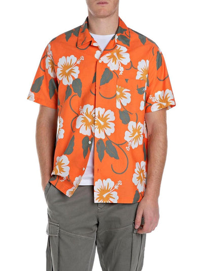 Replay Camicia Uomo M4157 .000.75022 Arancione