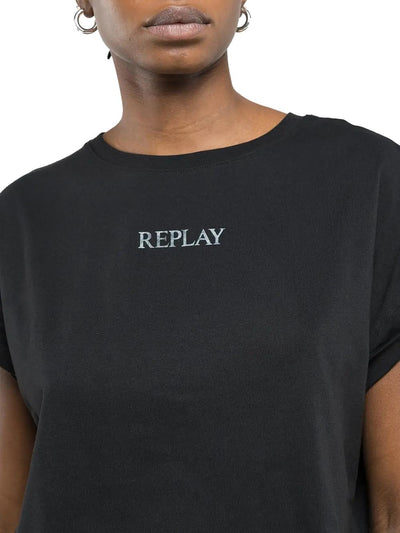 Replay T-shirt Donna W3417 .000.20994 Nero