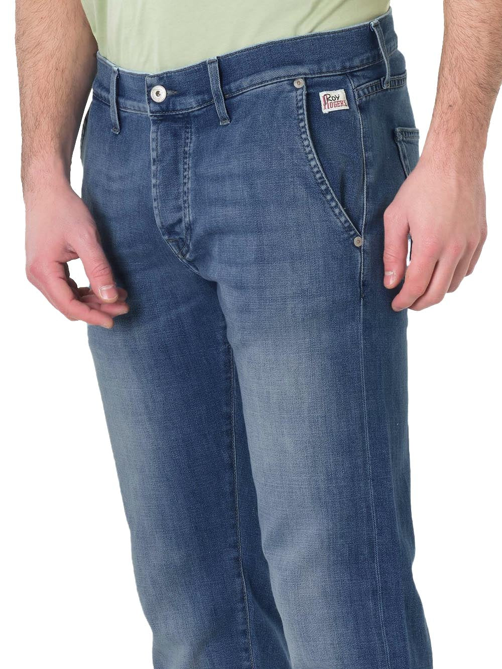 Roy Roger's Jeans Uomo New Elias Man Rru006 D141 Medio