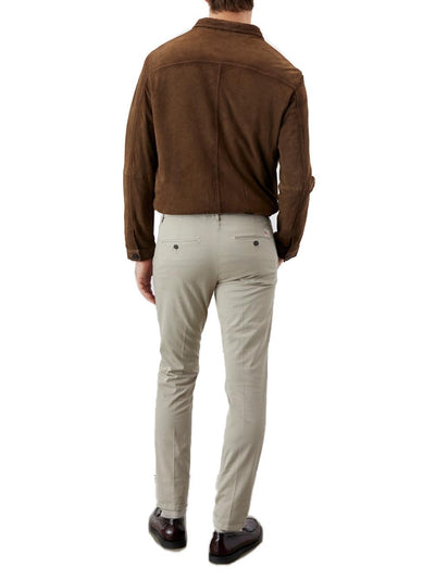 Roy Roger's Pantalone Uomo New Rolf Man Rru013 C925 Tortora