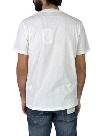 Roy Roger's T-shirt Uomo T-Shirt Man Rru90049 C748 Bianco