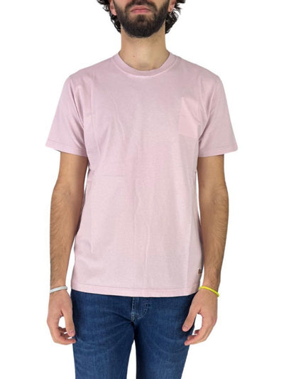Roy Roger's T-shirt Uomo T-Shirt Man Rru90049 C748 Rosa
