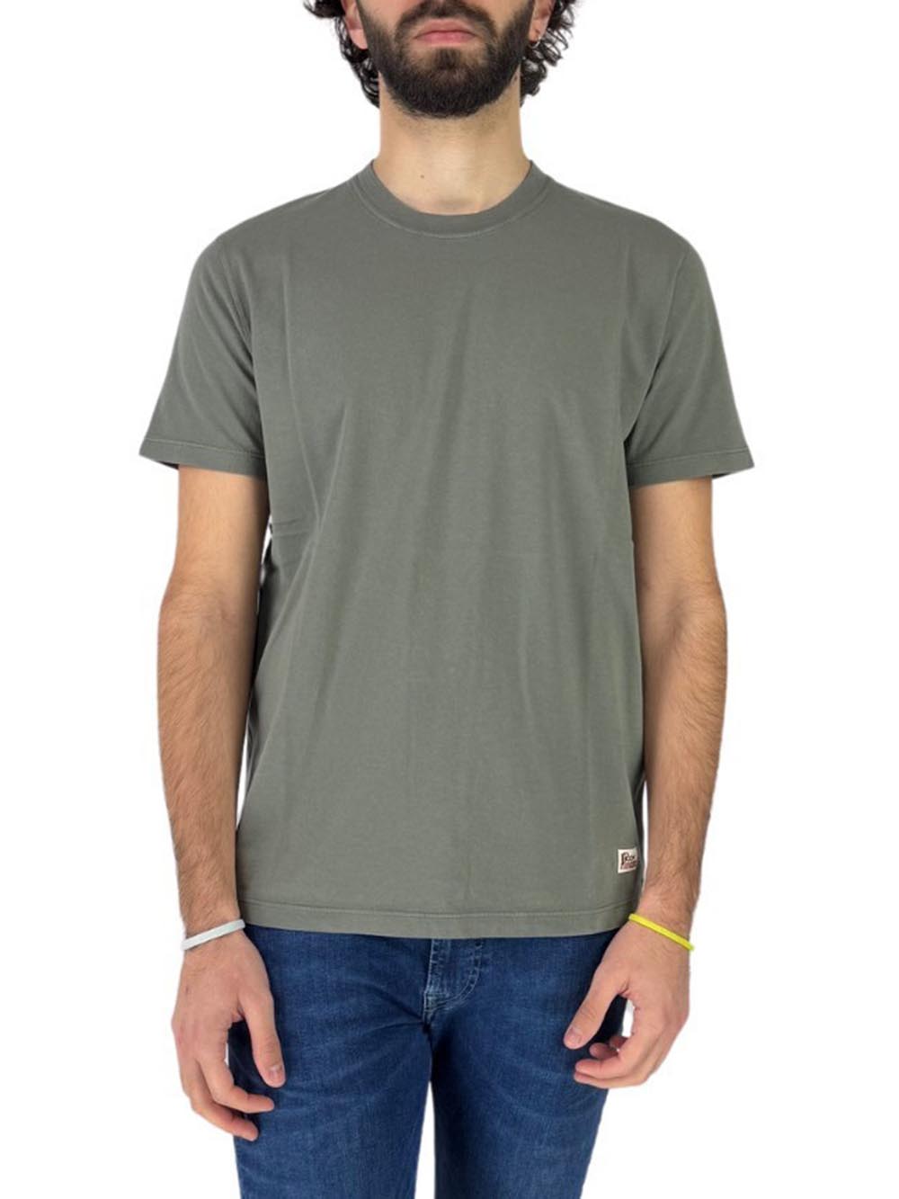 Roy Roger's T-shirt Uomo T-Shirt Man Rru90049 C748 Grigio