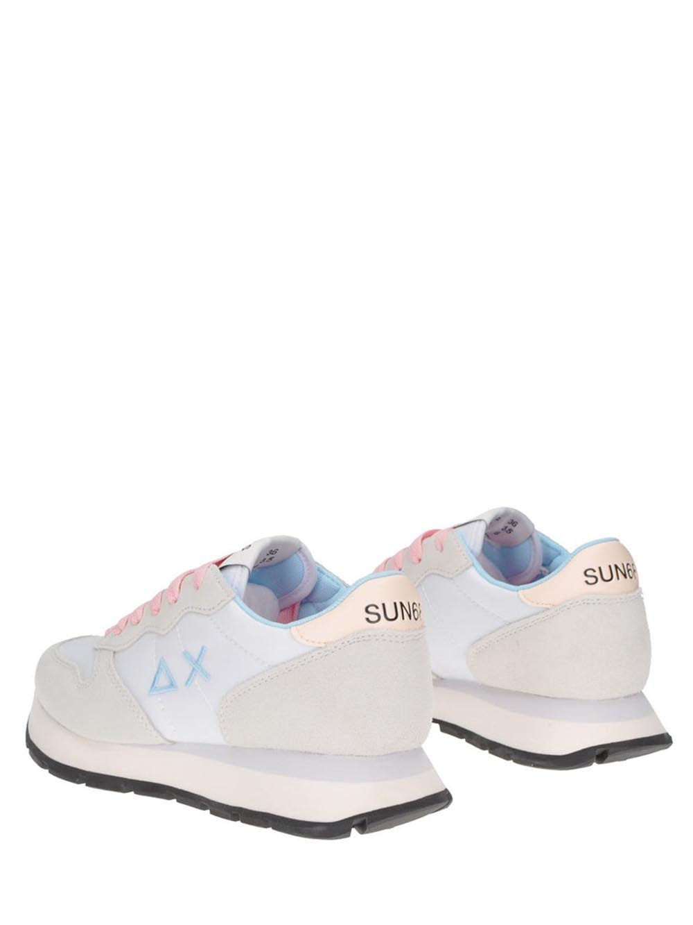 SUN68 Sneaker Donna Z35201 Ally Solid Nylon Ghiaccio